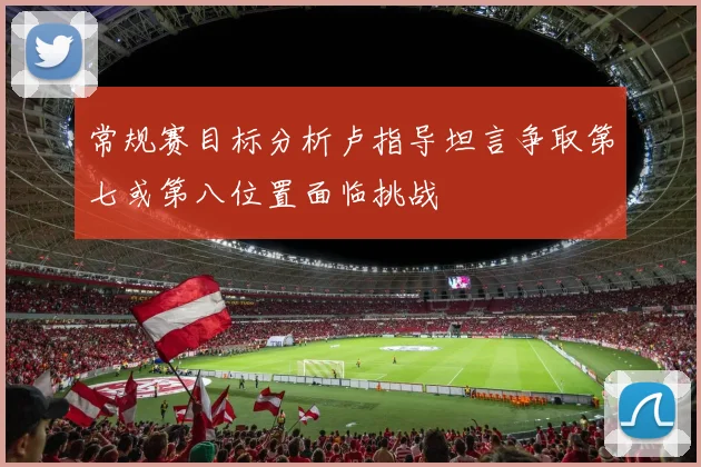 常规赛目标分析卢指导坦言争取第七或第八位置面临挑战